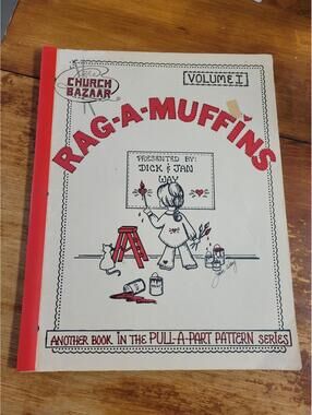 Rag-A-Muffins Volume 1 Vintage Craft Book by Dick & Jan Way